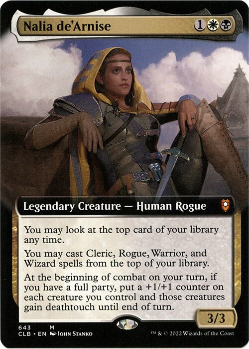 Nalia de'Arnise (Extended Art) [Commander Legends: Battle for Baldur's Gate] 643