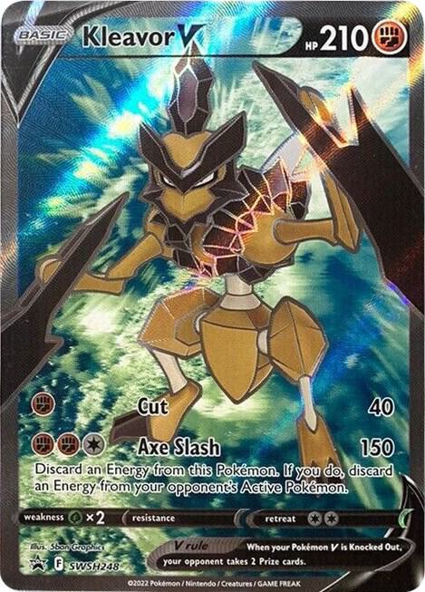 Kleavor V (Full Art) - SWSH248 [SWSH: Sword & Shield Promo Cards] SWSH248