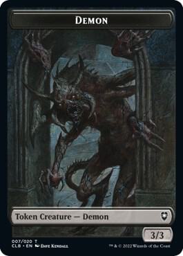 Demon Token [Commander Legends: Battle for Baldur's Gate] 7