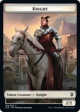 Knight Token [Commander Legends: Battle for Baldur's Gate] 2