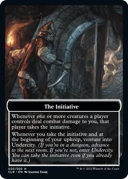 The Initiative // Undercity Double-Sided Token [Commander Legends: Battle for Baldur's Gate] 20