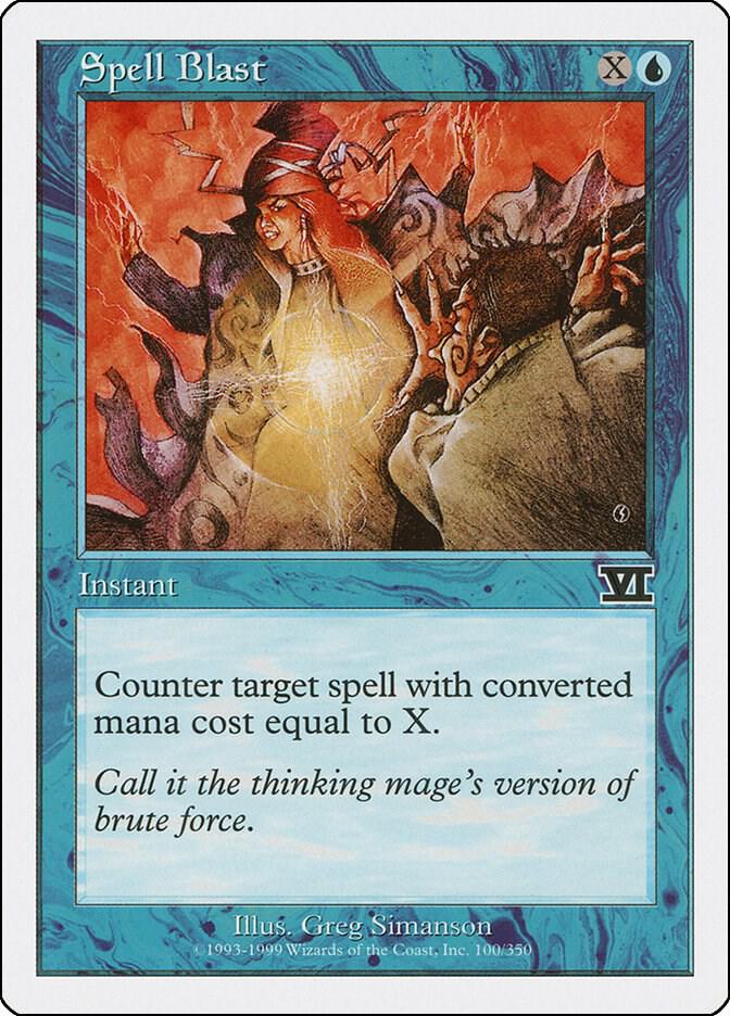 Spell Blast [Classic Sixth Edition] 100