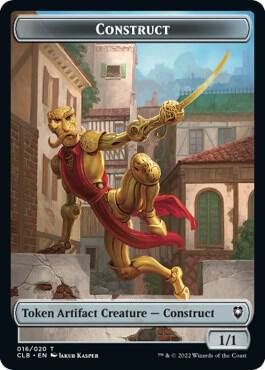 Construct Token [Commander Legends: Battle for Baldur's Gate] 16