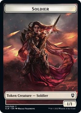 Soldier Token [Commander Legends: Battle for Baldur's Gate] 5