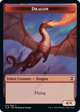 Dragon Token [Commander Legends: Battle for Baldur's Gate] 11