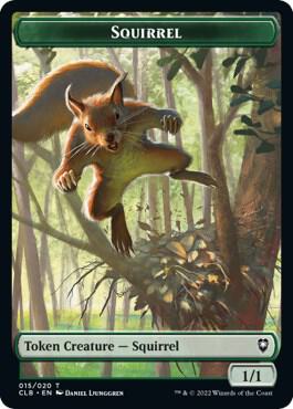Squirrel Token [Commander Legends: Battle for Baldur's Gate] 15