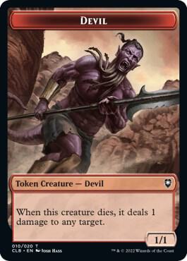 Devil Token [Commander Legends: Battle for Baldur's Gate] 10