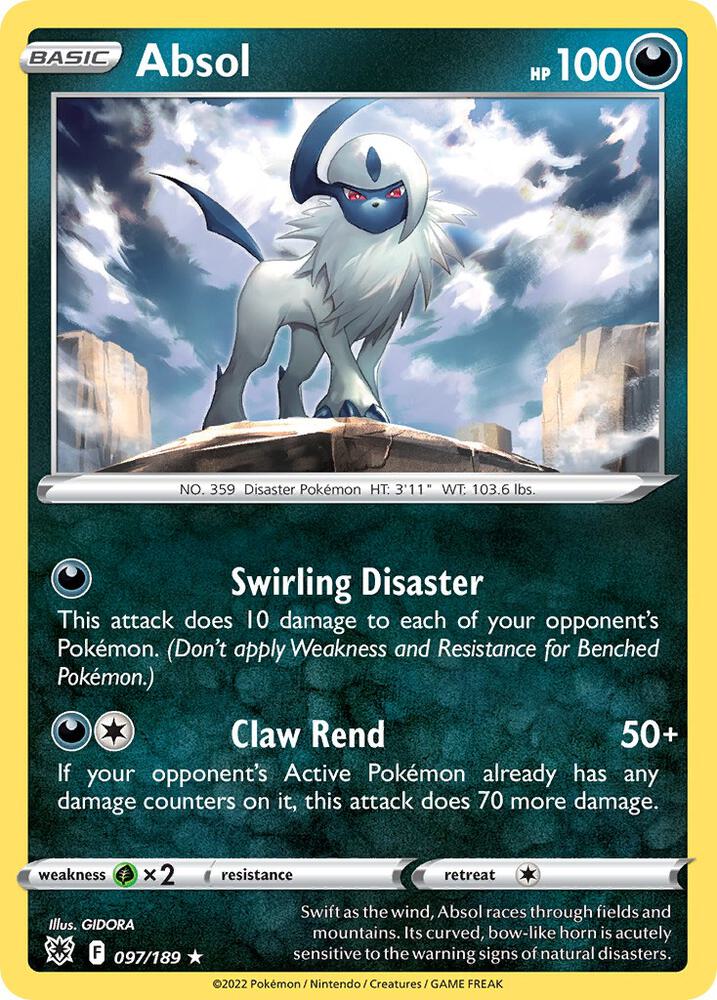 Absol - 097/189 [Deck Exclusives] 097/189