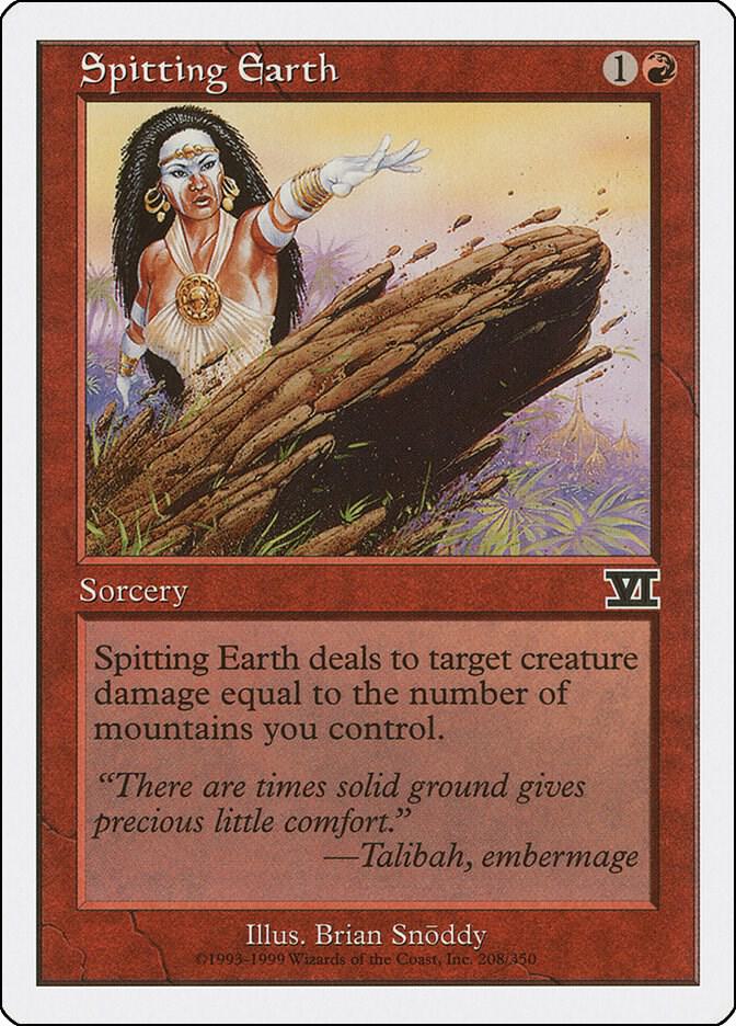 Spitting Earth [Classic Sixth Edition] 208