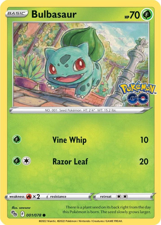 Bulbasaur [Pokemon GO] 001/078