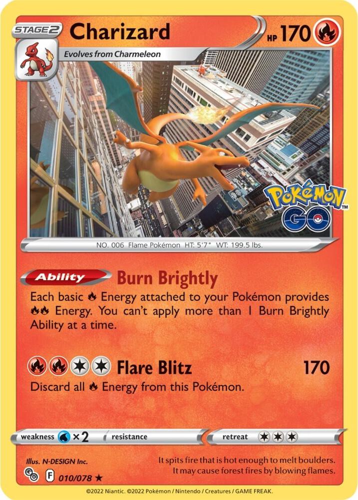 Charizard [Pokemon GO] 010/078