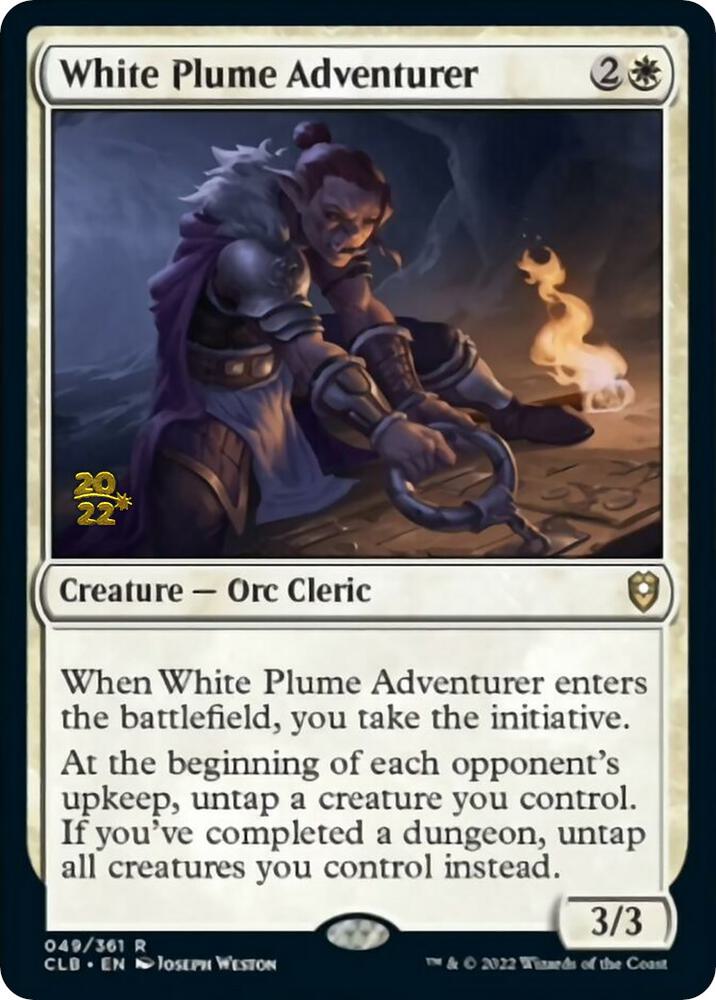 White Plume Adventurer [Prerelease Cards] 49