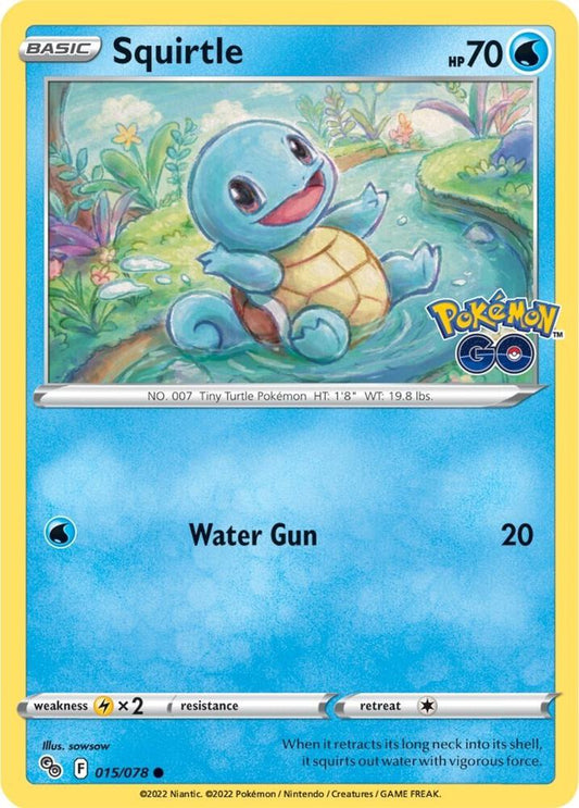 Squirtle [Pokemon GO] 015/078