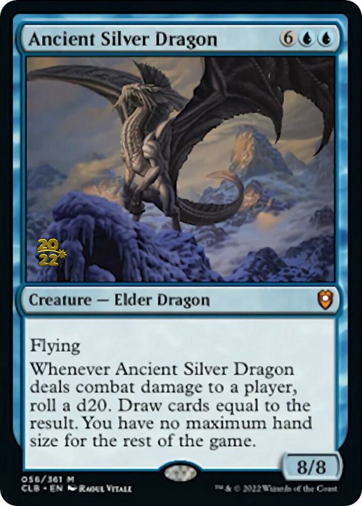 Ancient Silver Dragon [Prerelease Cards] 56