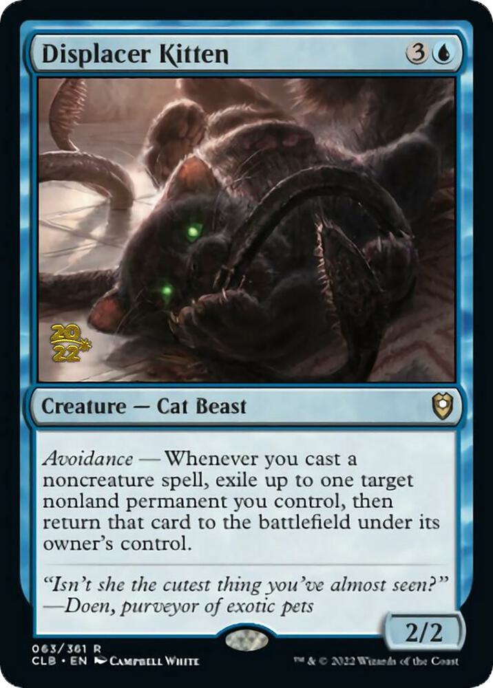 Displacer Kitten [Prerelease Cards] 63