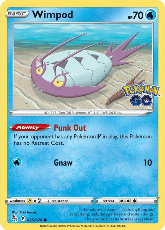 Wimpod [Pokemon GO] 025/078