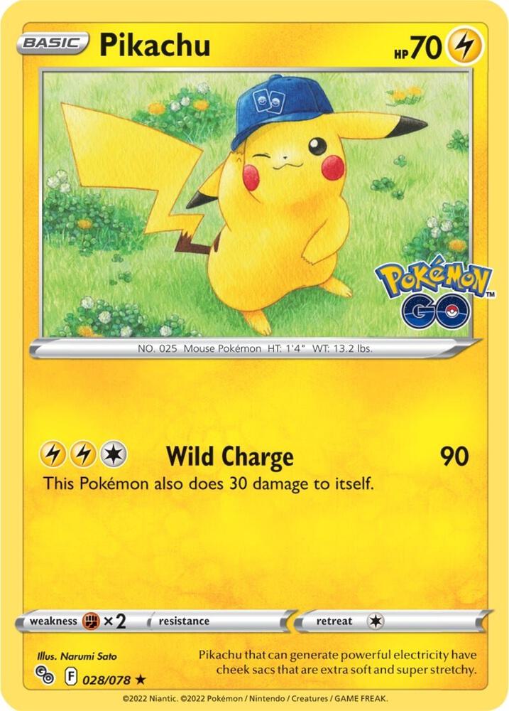 Pikachu (28) [Pokemon GO] 028/078