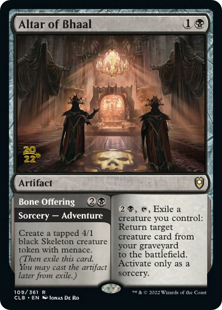 Altar of Bhaal [Prerelease Cards] 109