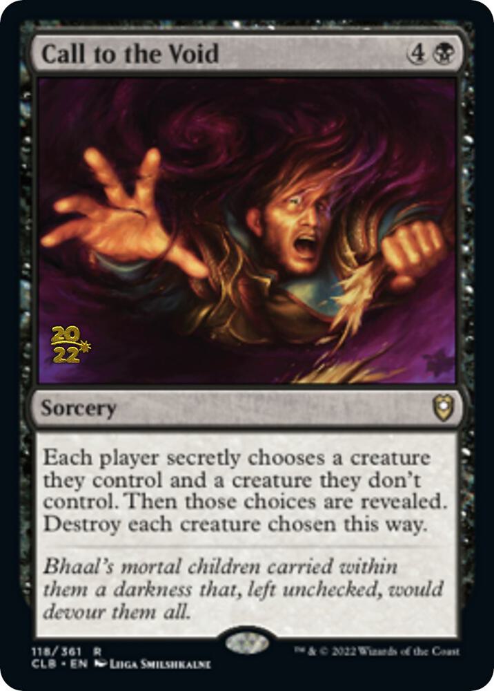 Call to the Void [Prerelease Cards] 118
