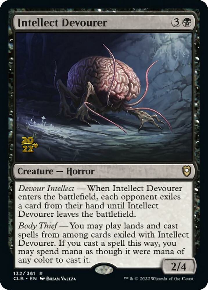 Intellect Devourer [Prerelease Cards] 132