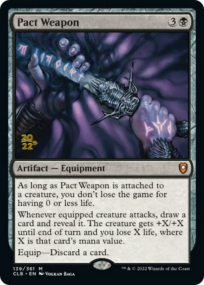 Pact Weapon [Prerelease Cards] 139