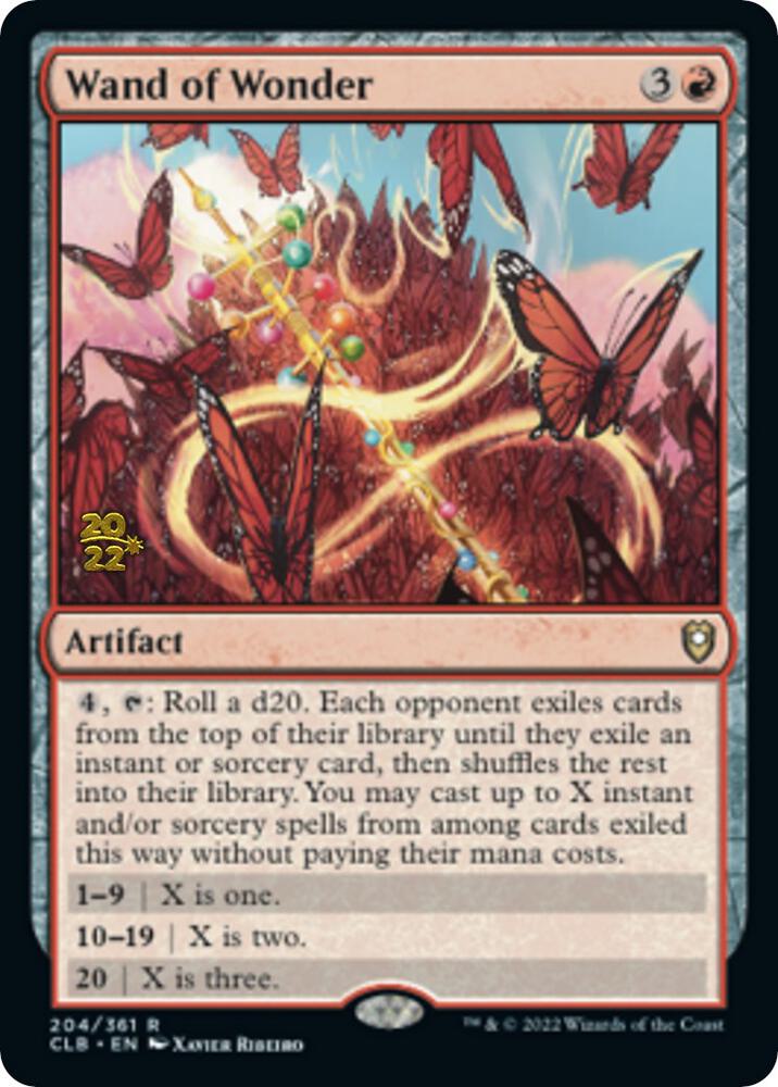 Wand of Wonder [Prerelease Cards] 204