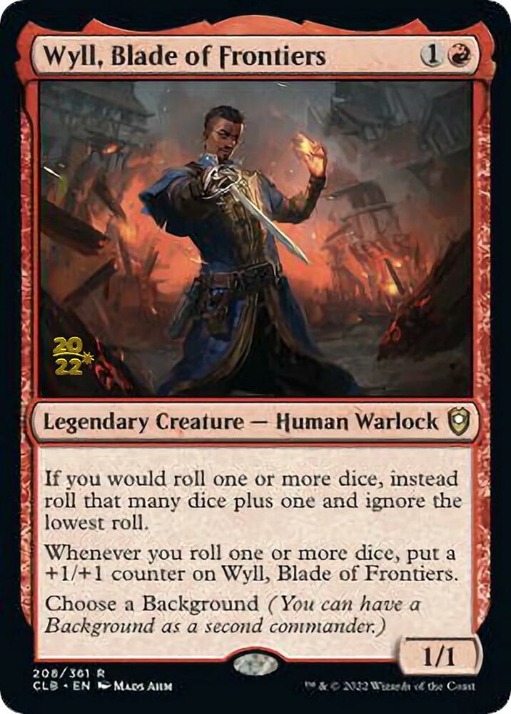 Wyll, Blade of Frontiers [Prerelease Cards] 208