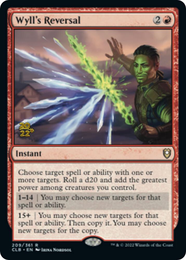 Wyll's Reversal [Prerelease Cards] 209