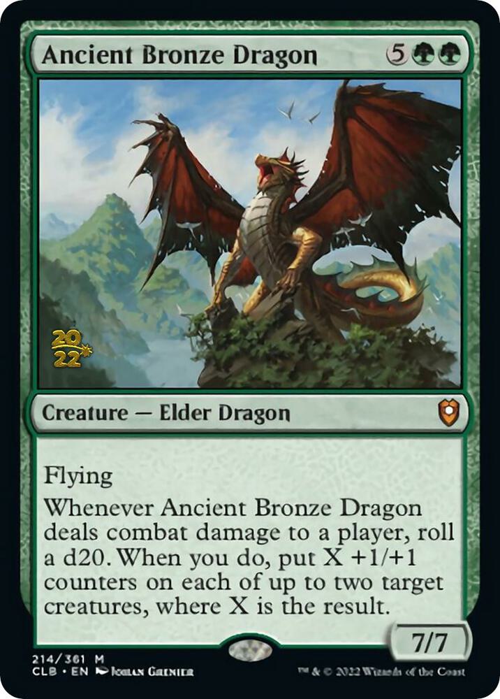Ancient Bronze Dragon [Prerelease Cards] 214