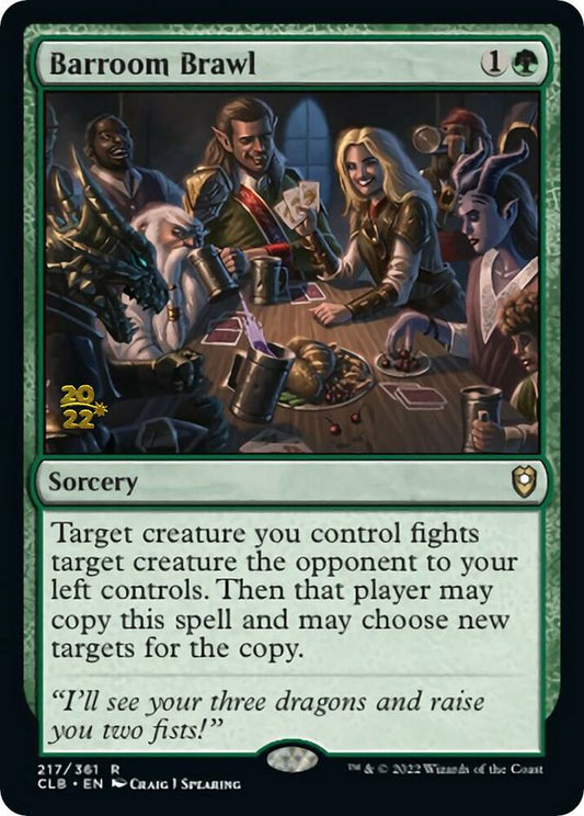 Barroom Brawl [Prerelease Cards] 217