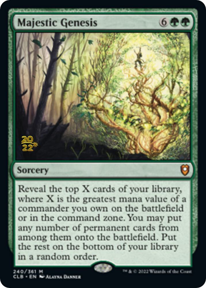 Majestic Genesis [Prerelease Cards] 240