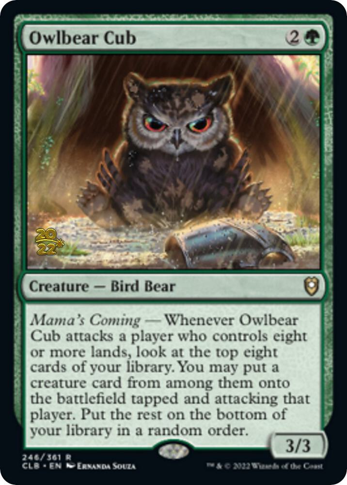 Owlbear Cub [Prerelease Cards] 246