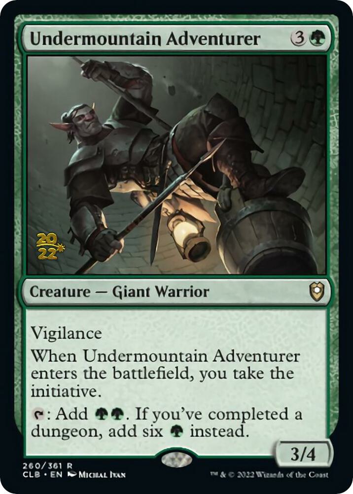 Undermountain Adventurer [Prerelease Cards] 260