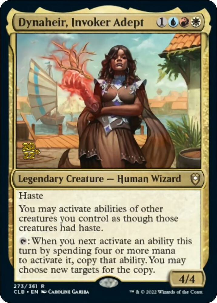 Dynaheir, Invoker Adept [Prerelease Cards] 273