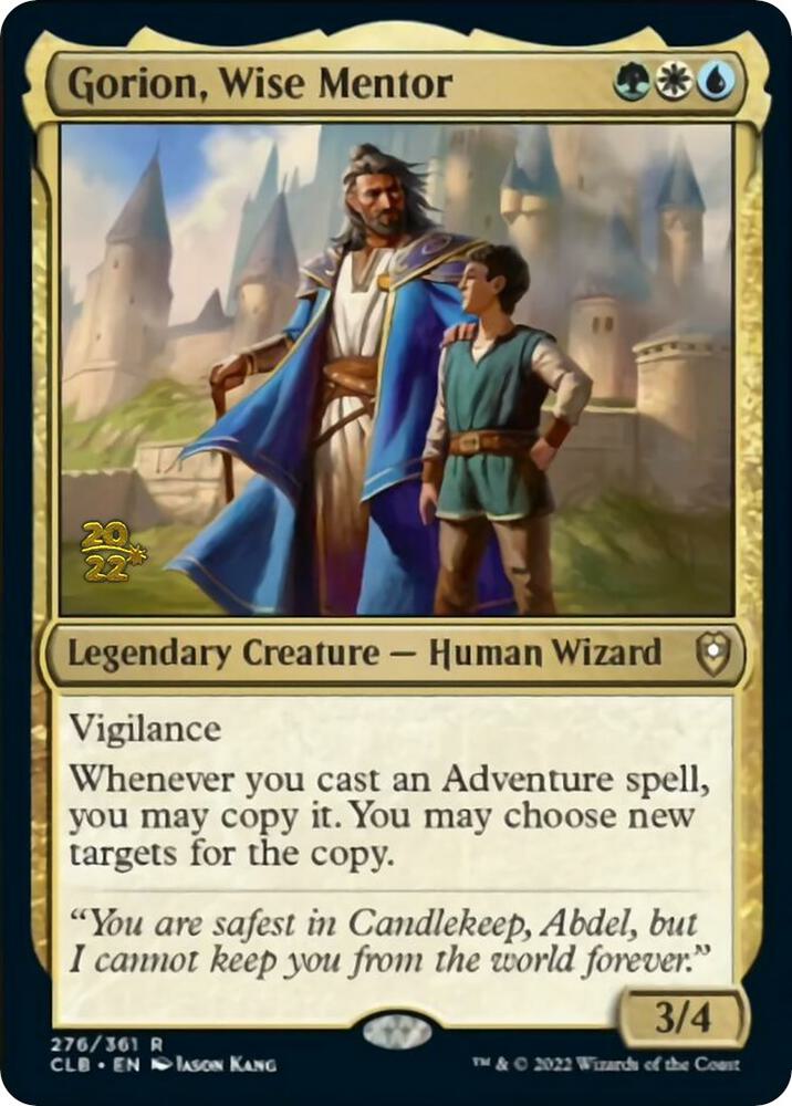 Gorion, Wise Mentor [Prerelease Cards] 276