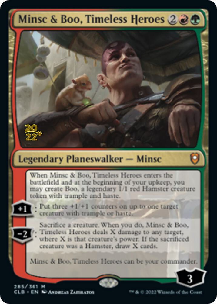 Minsc & Boo, Timeless Heroes [Prerelease Cards] 285