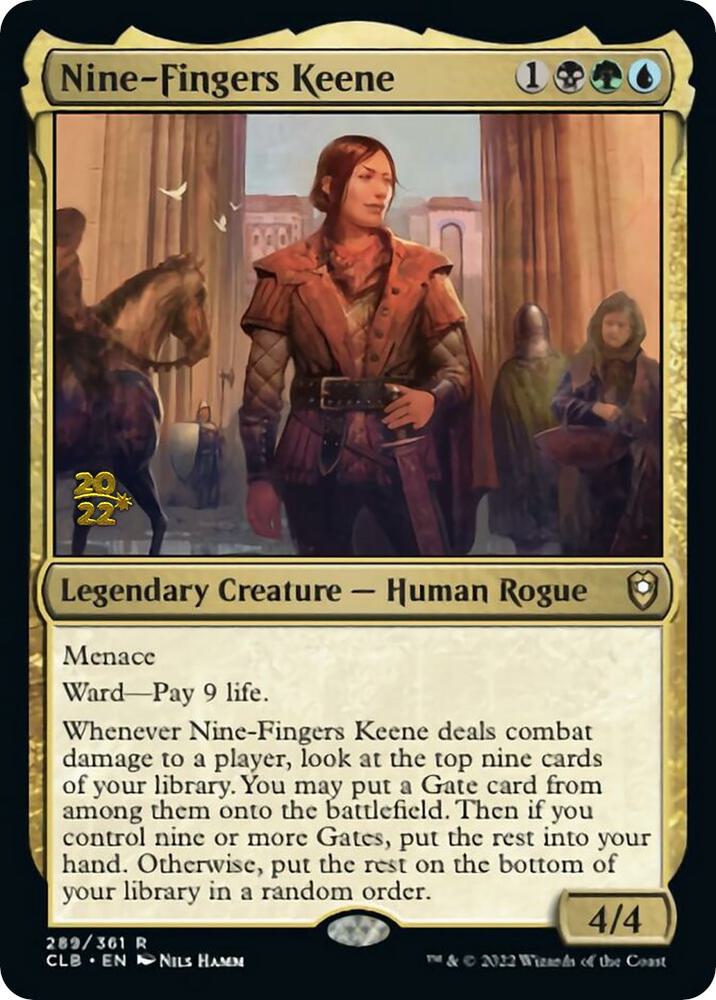 Nine-Fingers Keene [Prerelease Cards] 289