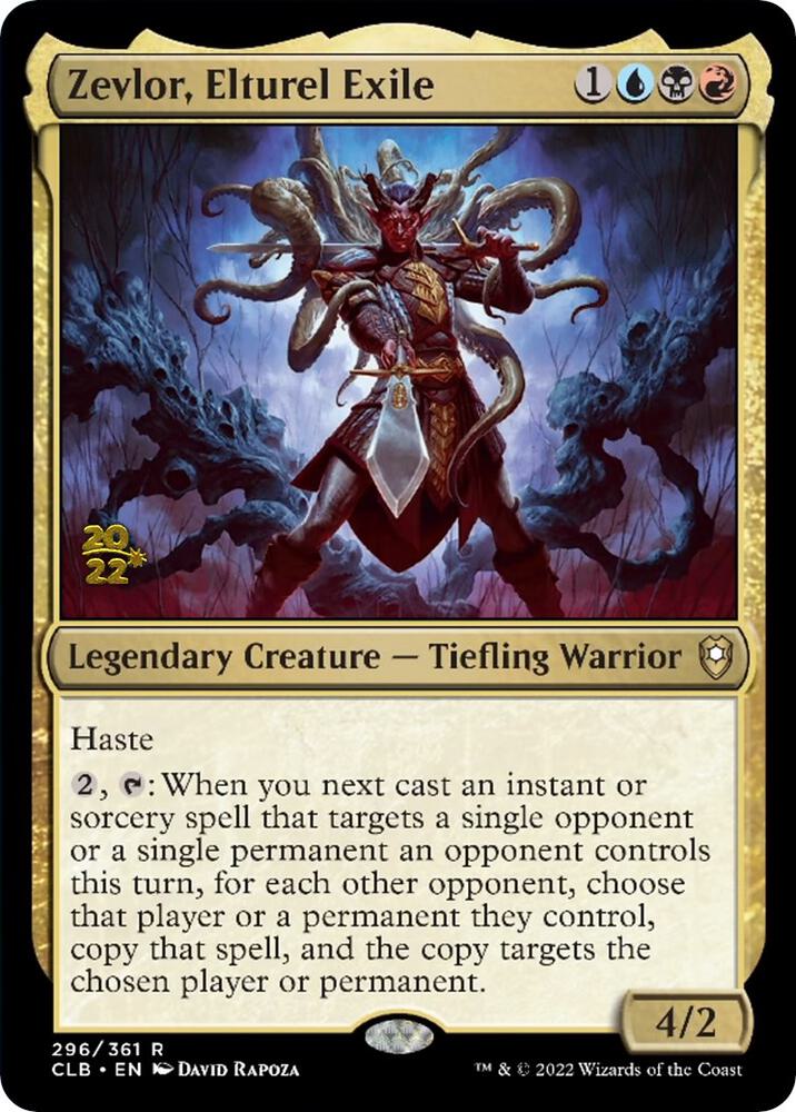 Zevlor, Elturel Exile [Prerelease Cards] 296