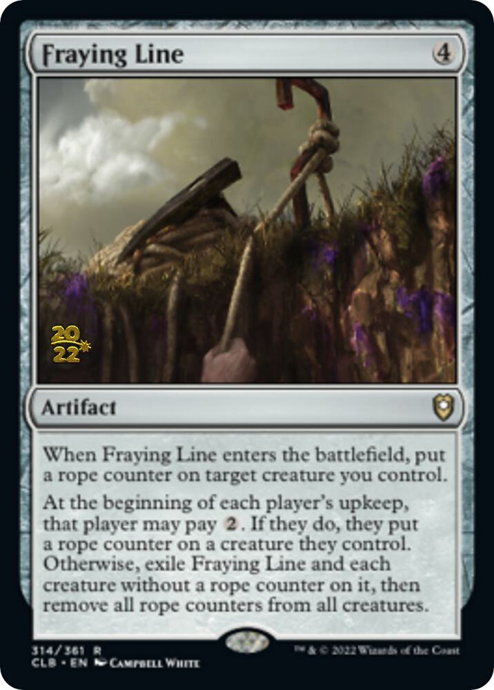 Fraying Line [Prerelease Cards] 314