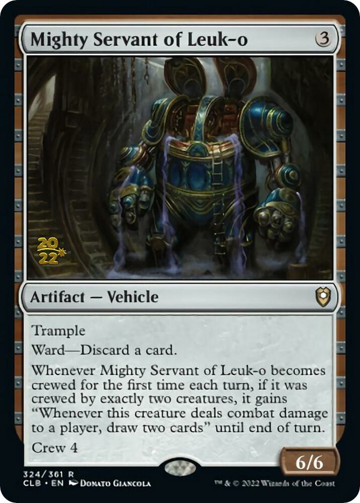 Mighty Servant of Leuk-o [Prerelease Cards] 324