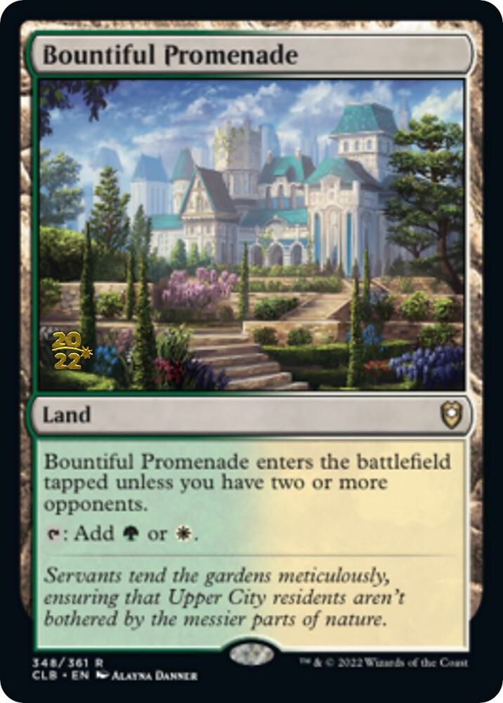 Bountiful Promenade [Prerelease Cards] 348
