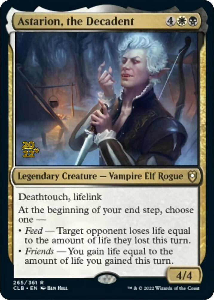 Astarion, the Decadent [Prerelease Cards] 265