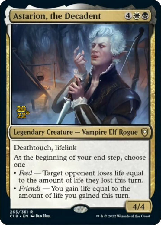 Astarion, the Decadent [Prerelease Cards] 265