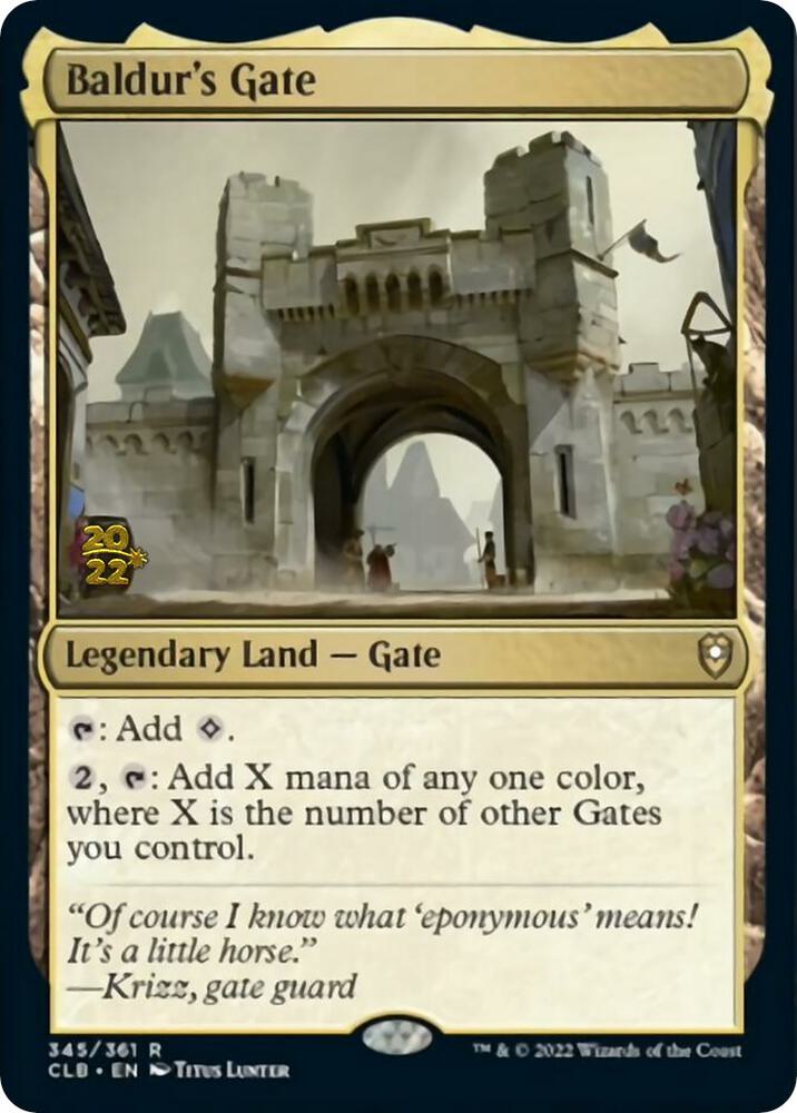 Baldur's Gate [Prerelease Cards] 345