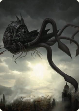 Nautiloid Ship Art Card [Art Series: Commander Legends: Battle for Baldur's Gate] 80