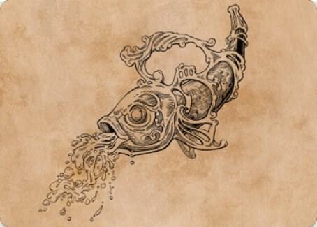 Decanter of Endless Water Art Card [Art Series: Commander Legends: Battle for Baldur's Gate] 79