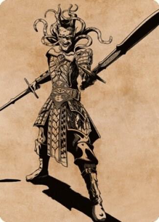Zevlor, Elturel Exile Art Card (78/81) [Art Series: Commander Legends: Battle for Baldur's Gate] 78