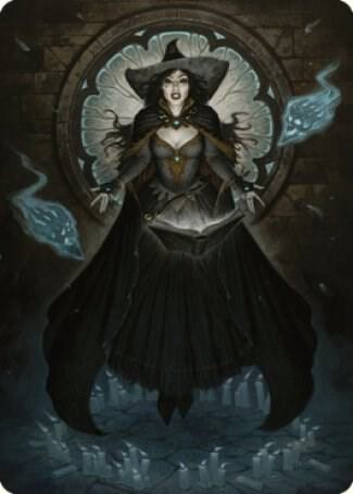 Tasha, the Witch Queen Art Card (76/81) [Art Series: Commander Legends: Battle for Baldur's Gate] 76