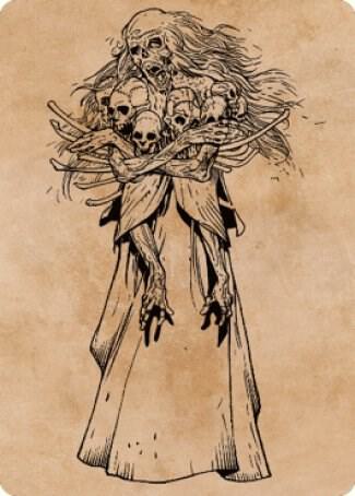 Myrkul, Lord of Bones Art Card (73/81) [Art Series: Commander Legends: Battle for Baldur's Gate] 73