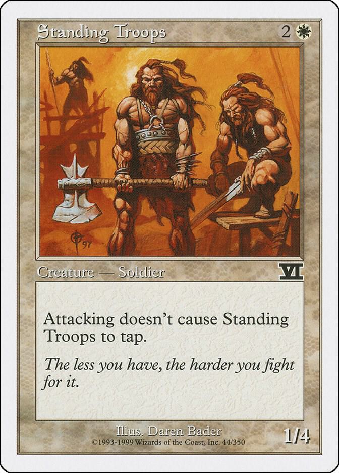 Standing Troops [Classic Sixth Edition] 44